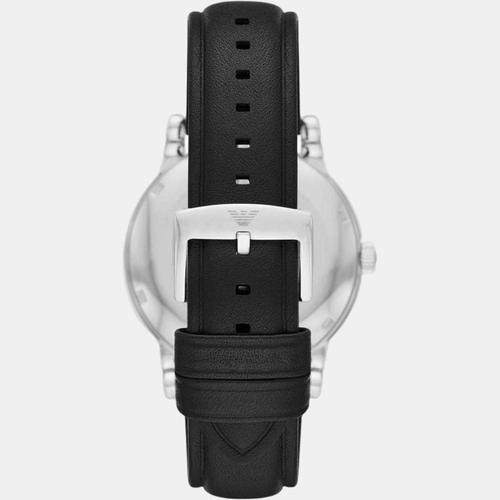 Emporio Armani Men Round Silver watch