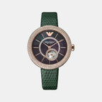 Emporio Armani Round Black Analog watch