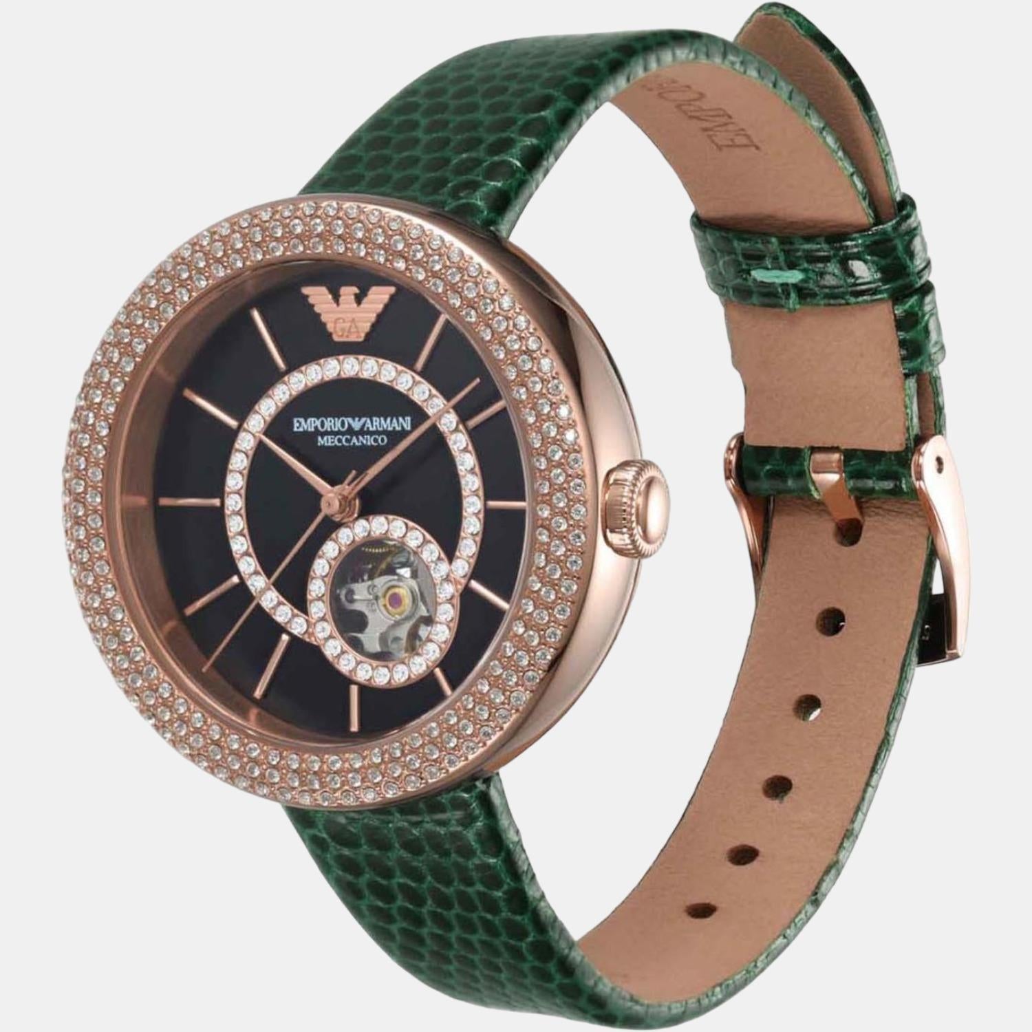 Emporio Armani Stainless Steel Round watch