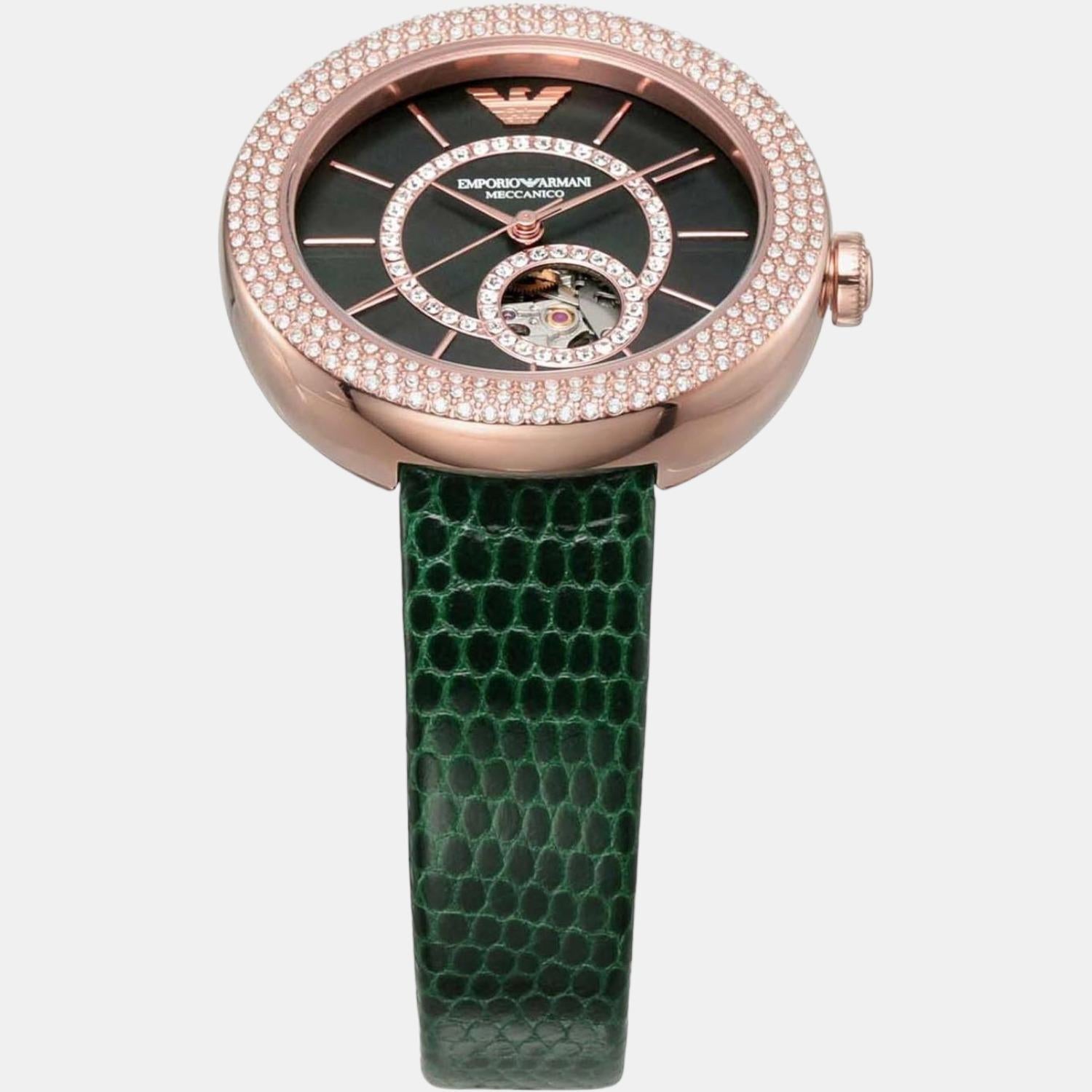 Emporio Armani Round Automatic Analog Women watch