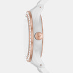 Emporio Armani Women Round White watch