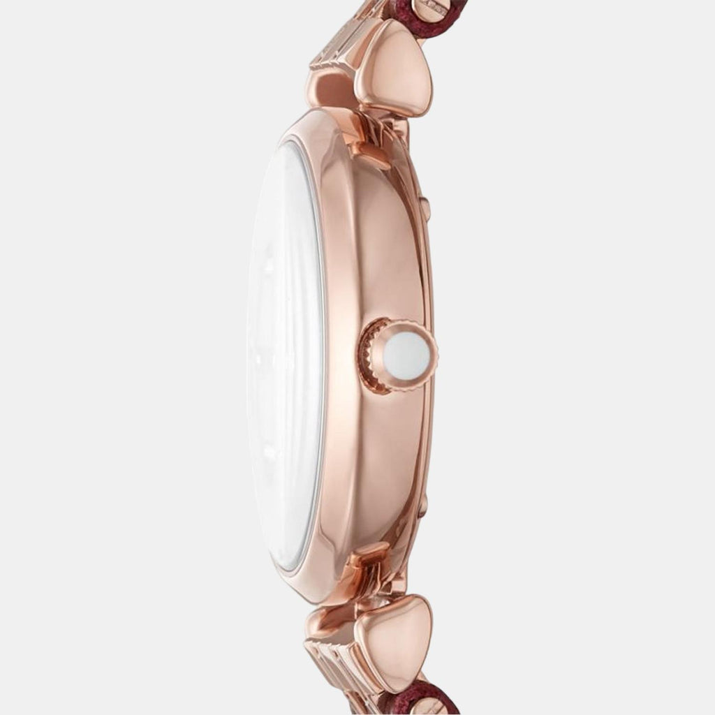 Emporio Armani Women Round White watch