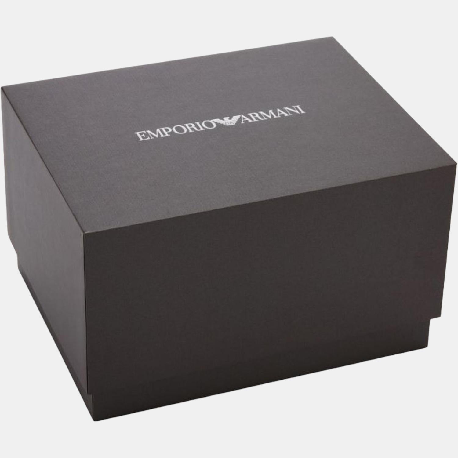 Emporio Armani Stainless Steel Round watch