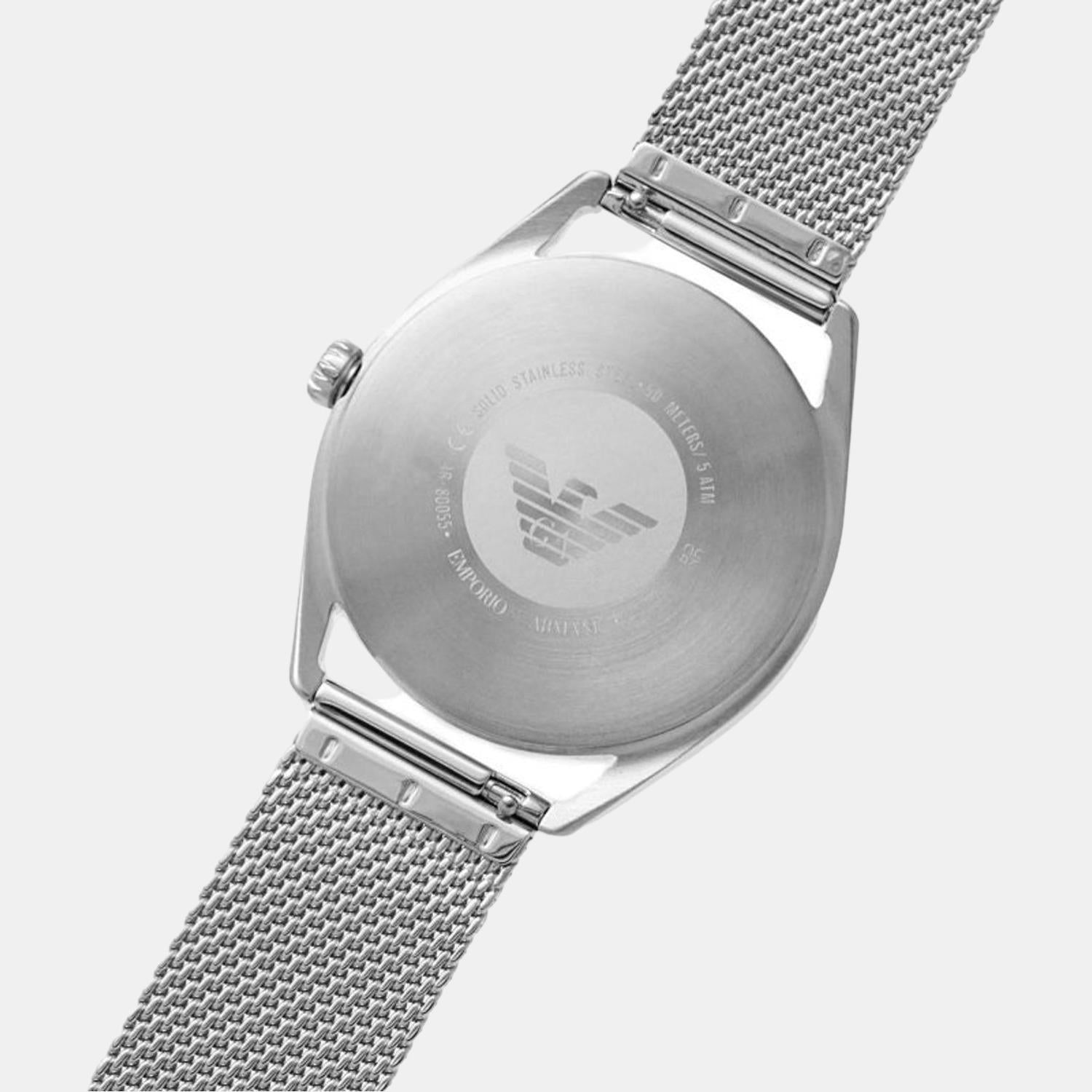 Emporio Armani Stainless Steel Round watch