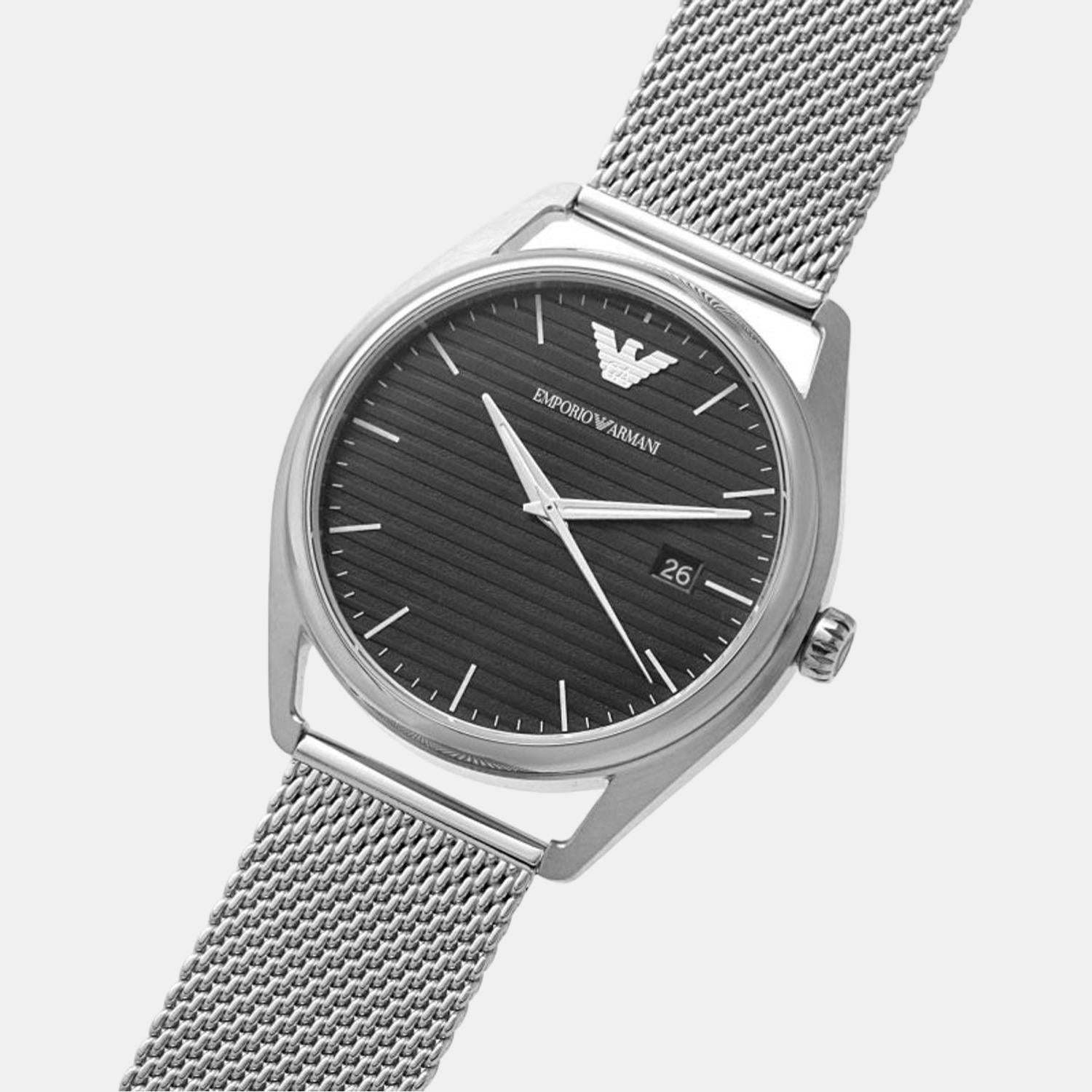 Emporio Armani Stainless Steel Black watch