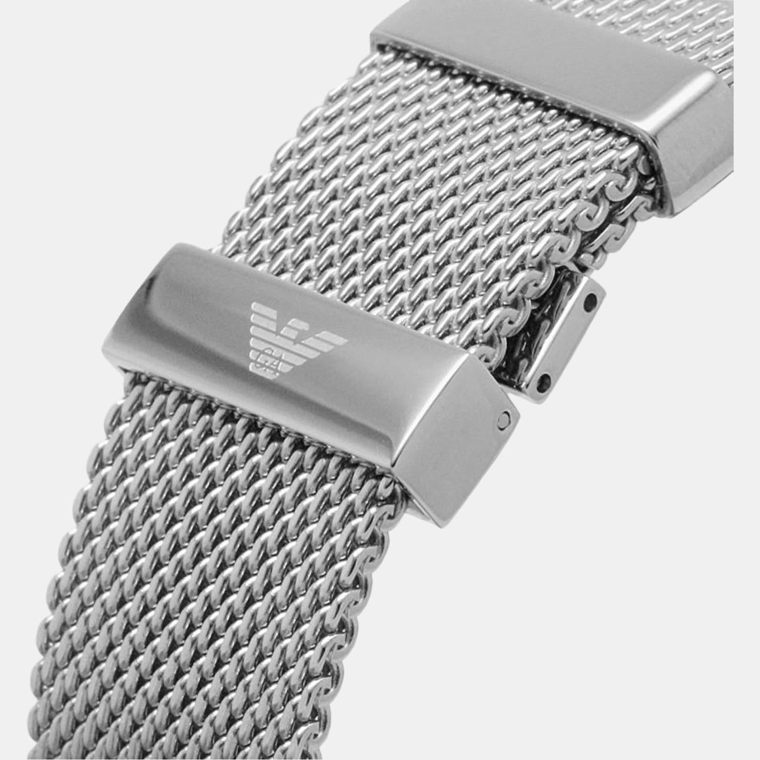 Emporio Armani Round Quartz Analog Men watch