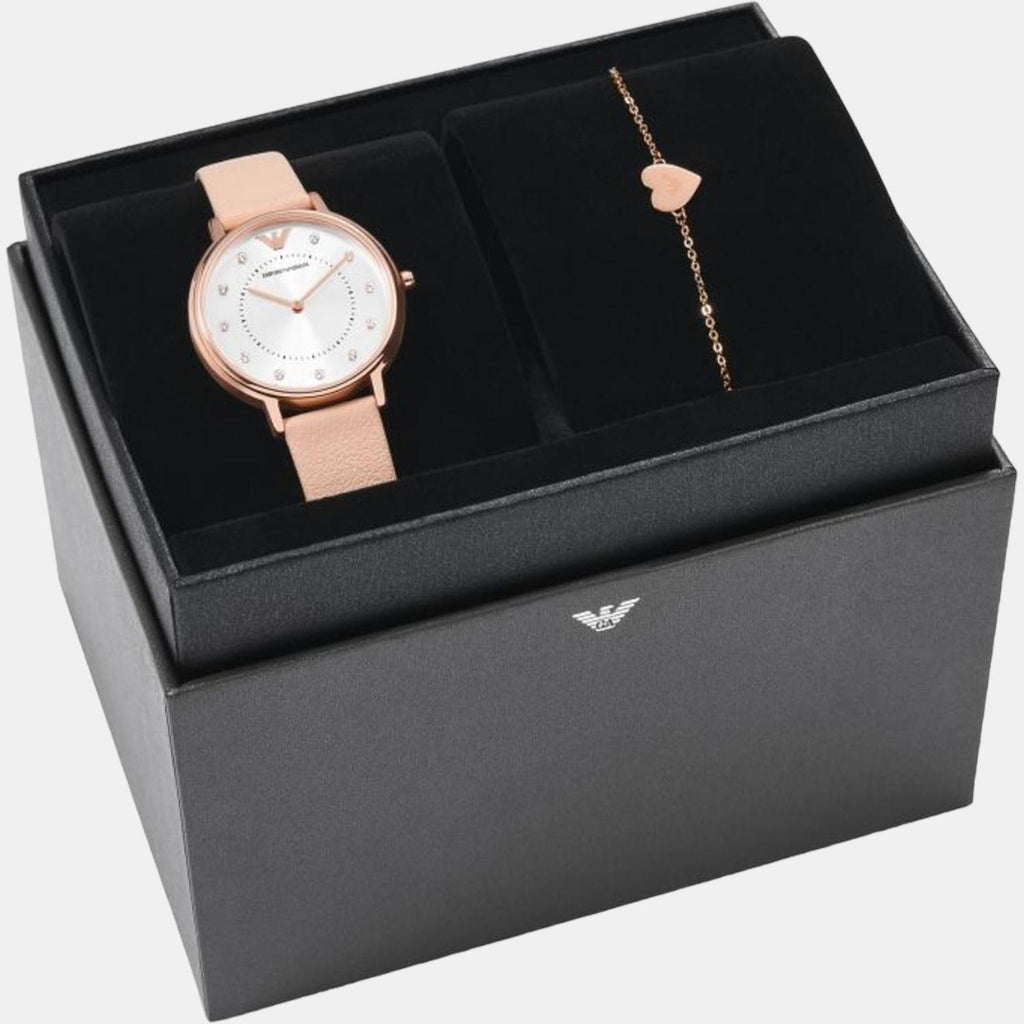 Emporio Armani Stainless Steel Round watch