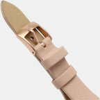 Emporio Armani Leather Silver watch