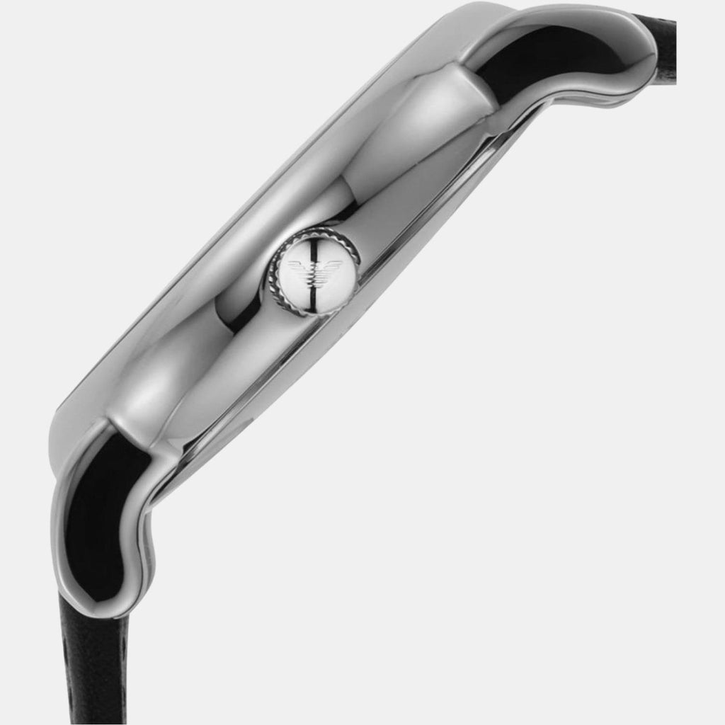 Emporio Armani Leather Black watch