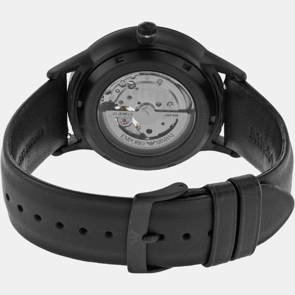 Emporio Armani Men Round Silver watch