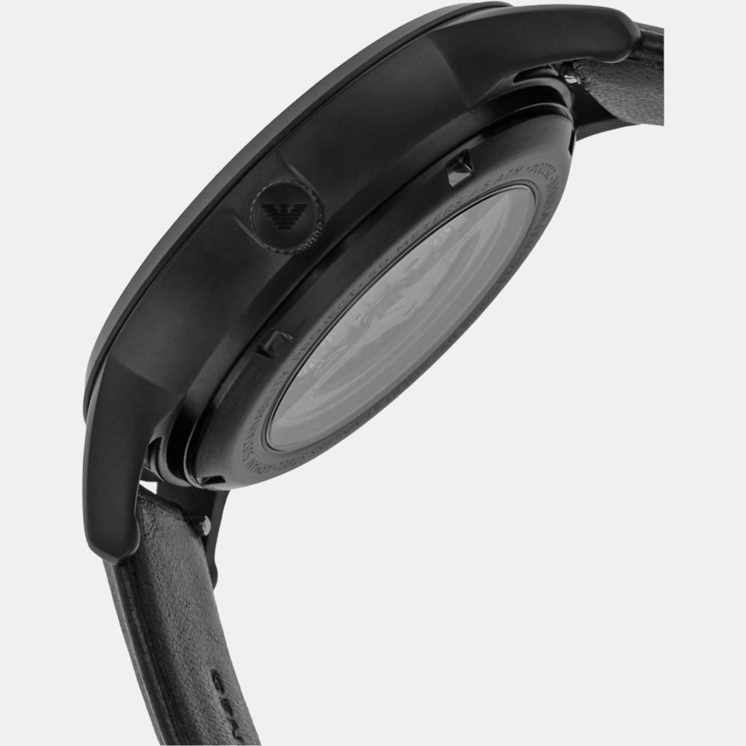 Emporio Armani Stainless Steel Round watch