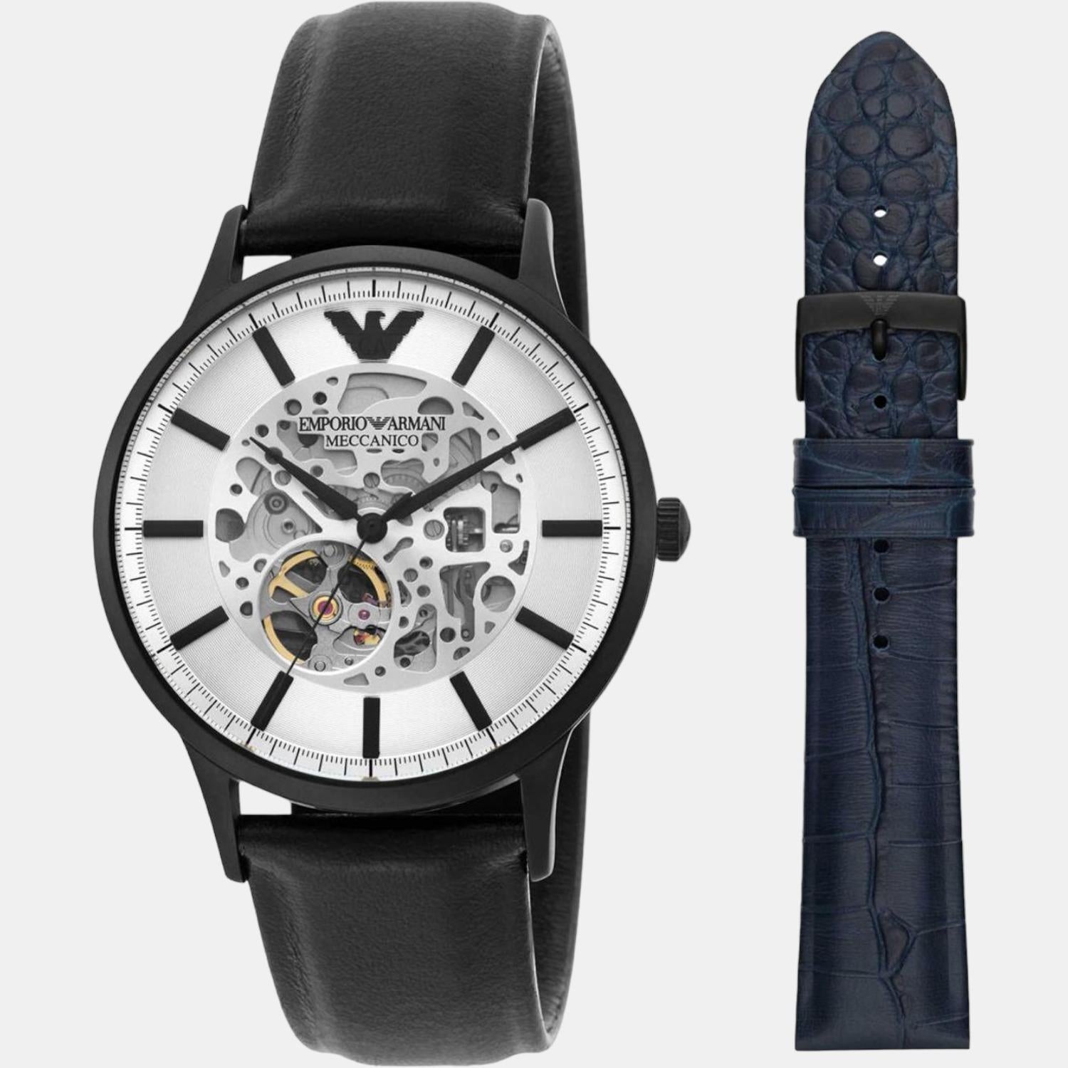 Emporio Armani 43 mm Black Automatic watch
