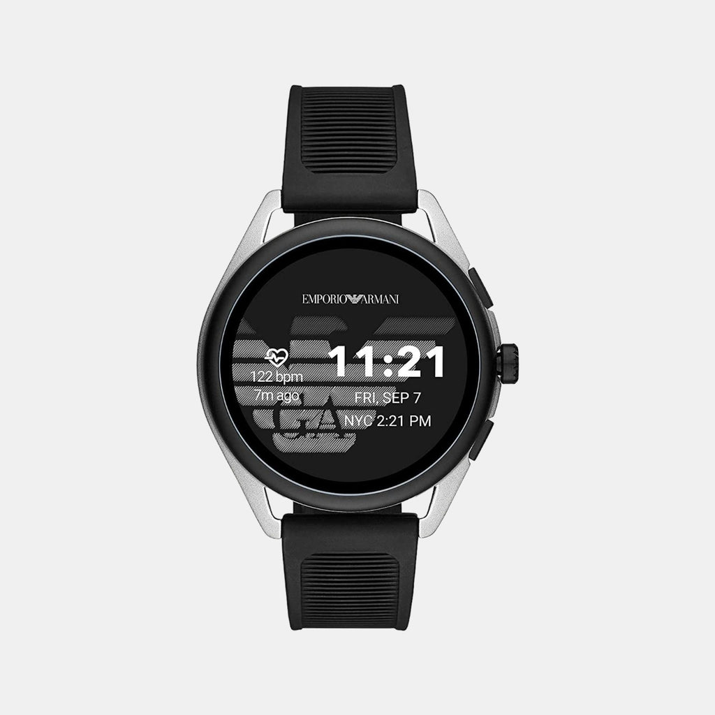 Emporio Armani Round Black Digital watch