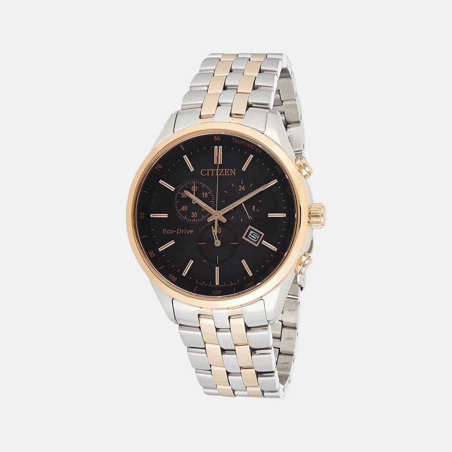 Citizen Round Black Chronograph watch