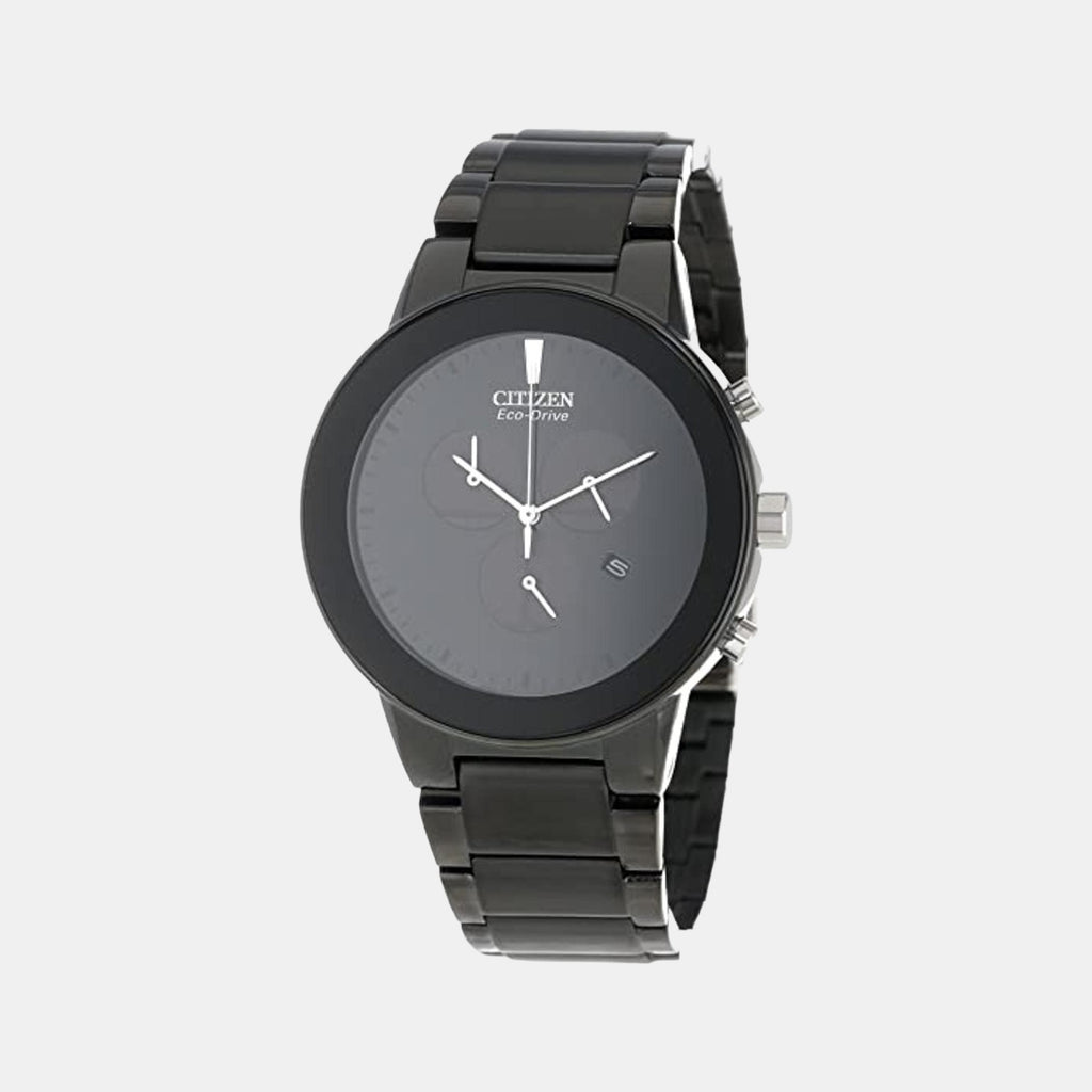 Citizen Round Black Chronograph watch