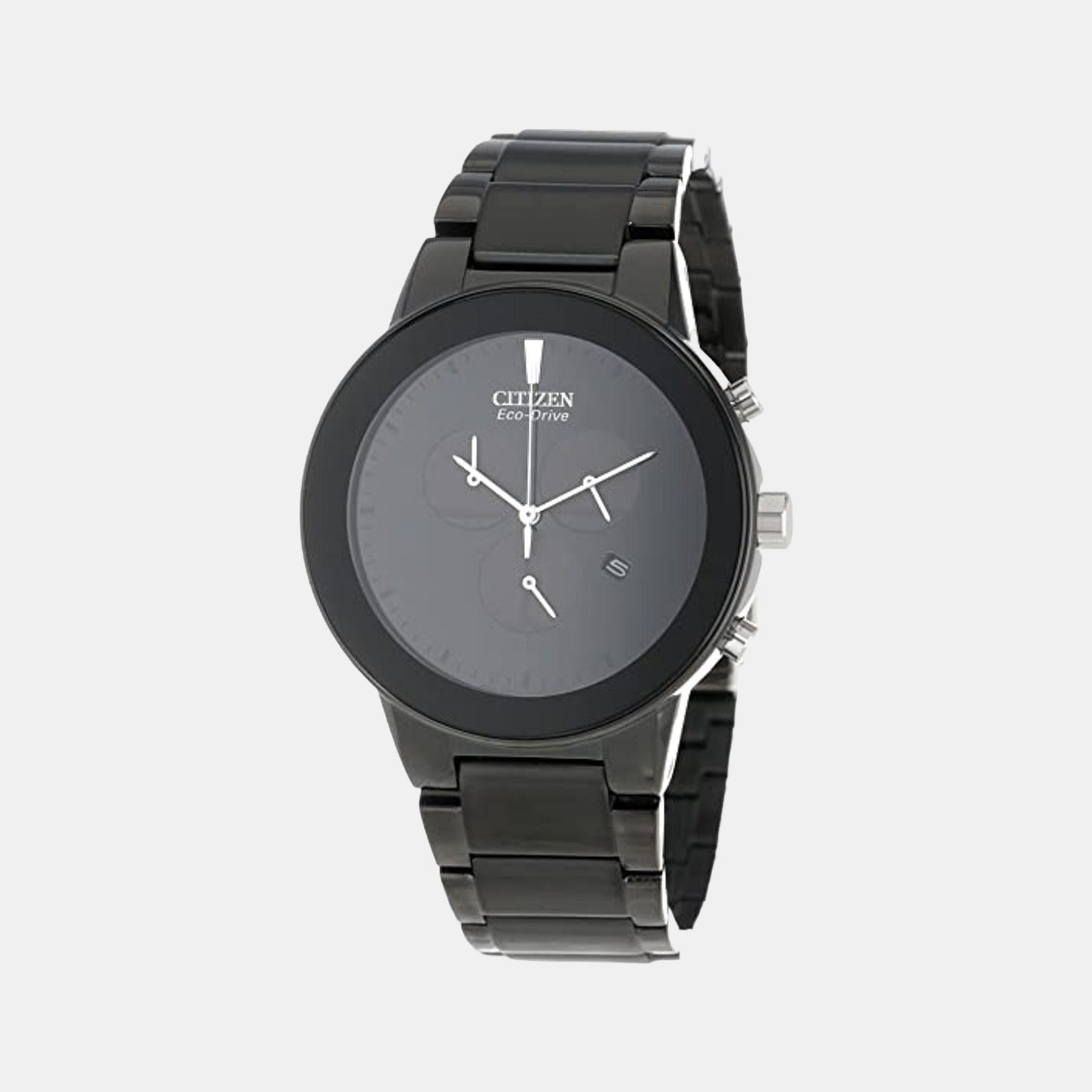 Citizen Round Black Chronograph watch