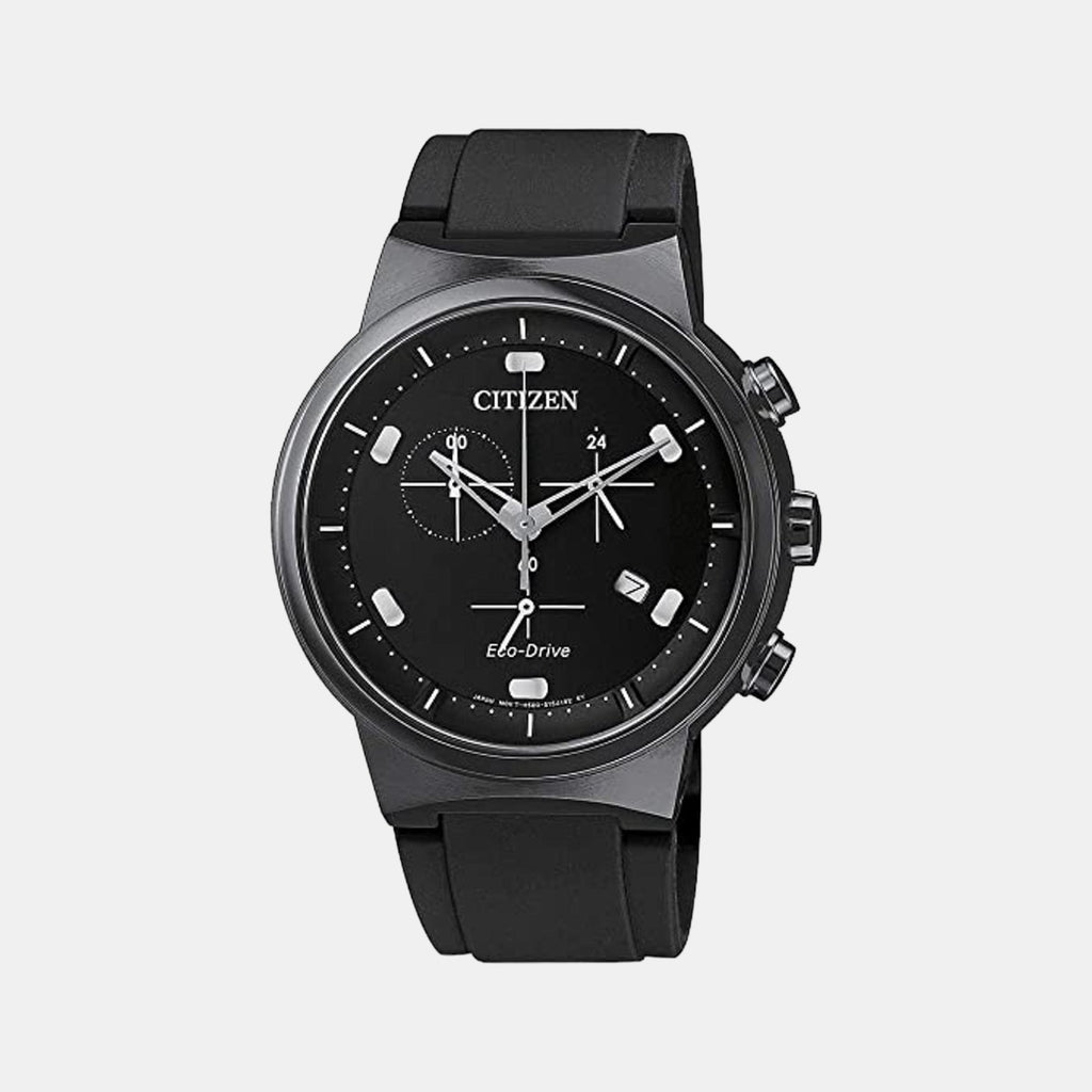 Citizen Round Black Chronograph watch