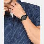 Armani Exchange Silicone Round watch