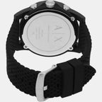 Armani Exchange Men Round Black watch