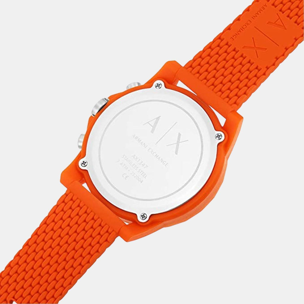 Armani Exchange Silicone Brown watch