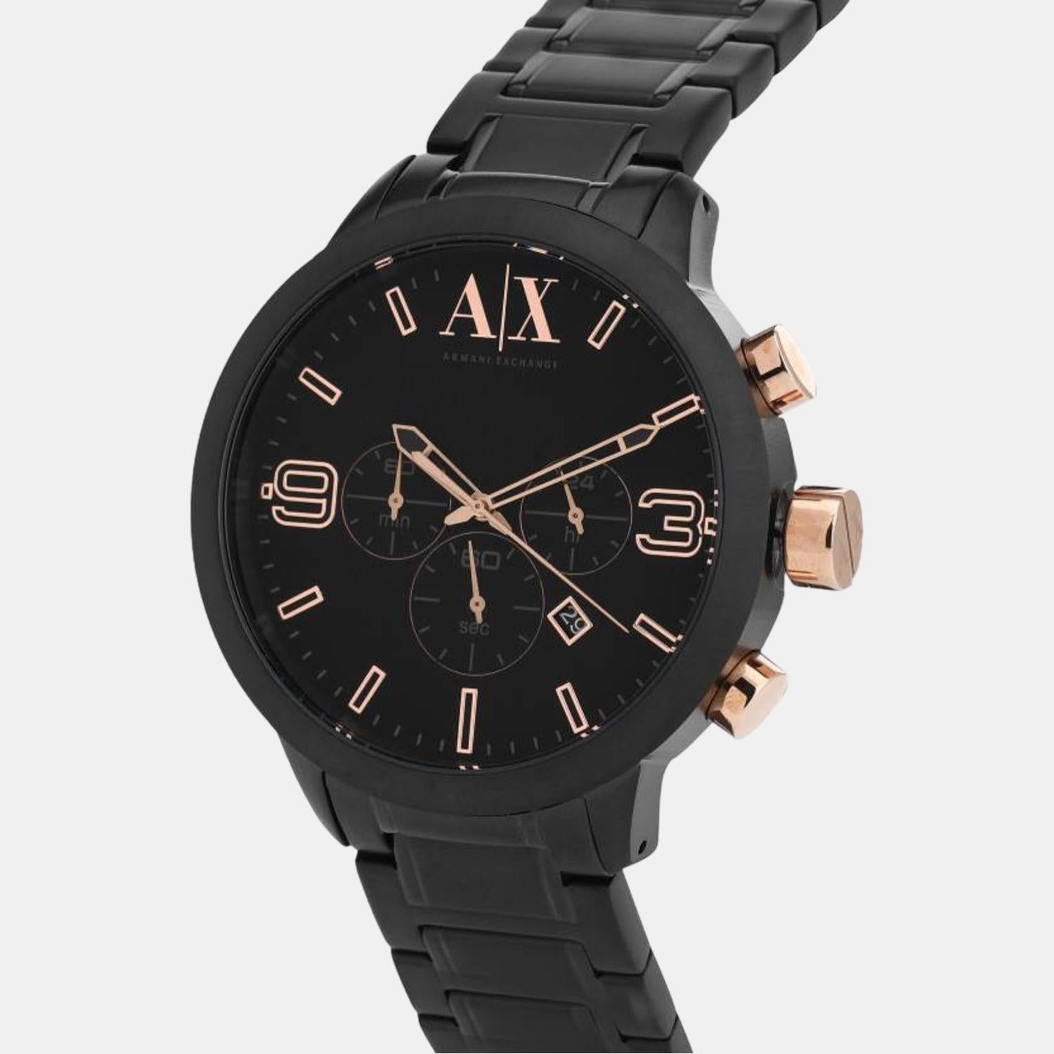 Armani Exchange Male Analog Stainless Steel Watch Armani