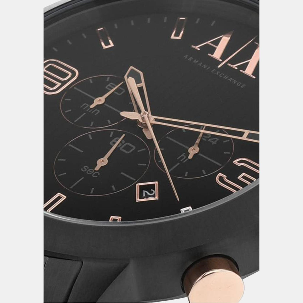 Armani Exchange Stainless Steel Black watch