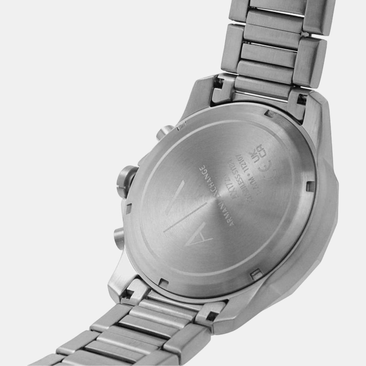 Armani Exchange Men Round Black watch