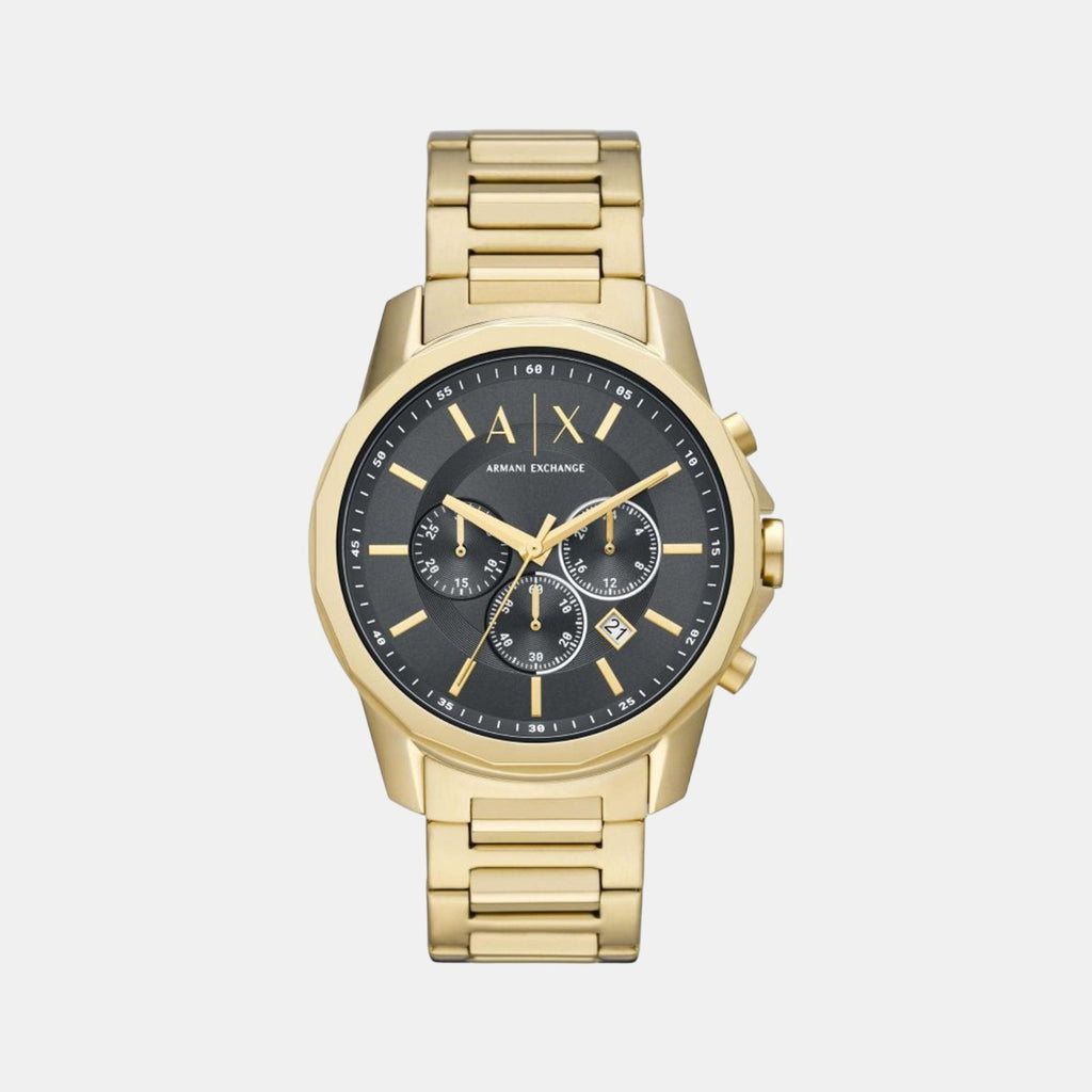 Armani Exchange Round Grey Chronograph watch