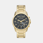 Armani Exchange Round Grey Chronograph watch