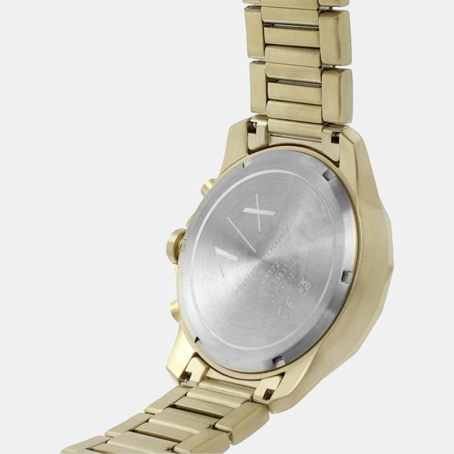 Armani Exchange Stainless Steel Round watch