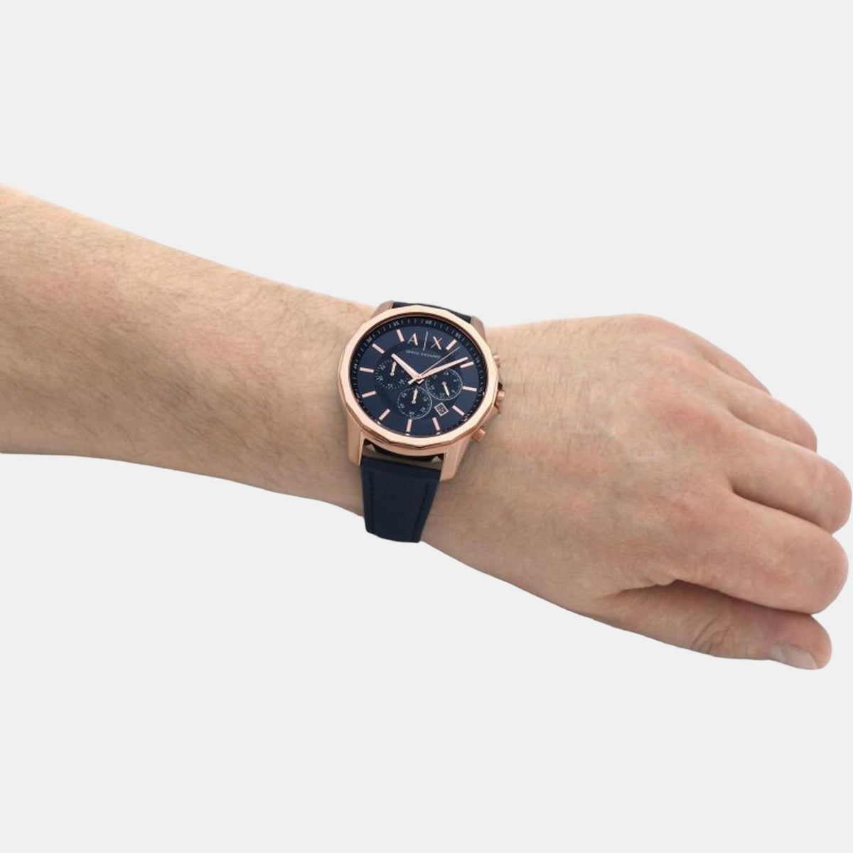 Armani Exchange 44 mm Blue Quartz watch