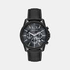 Armani Exchange Round Grey Chronograph watch
