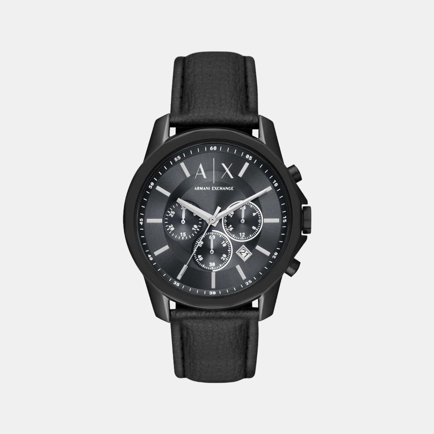 Armani Exchange Round Grey Chronograph watch