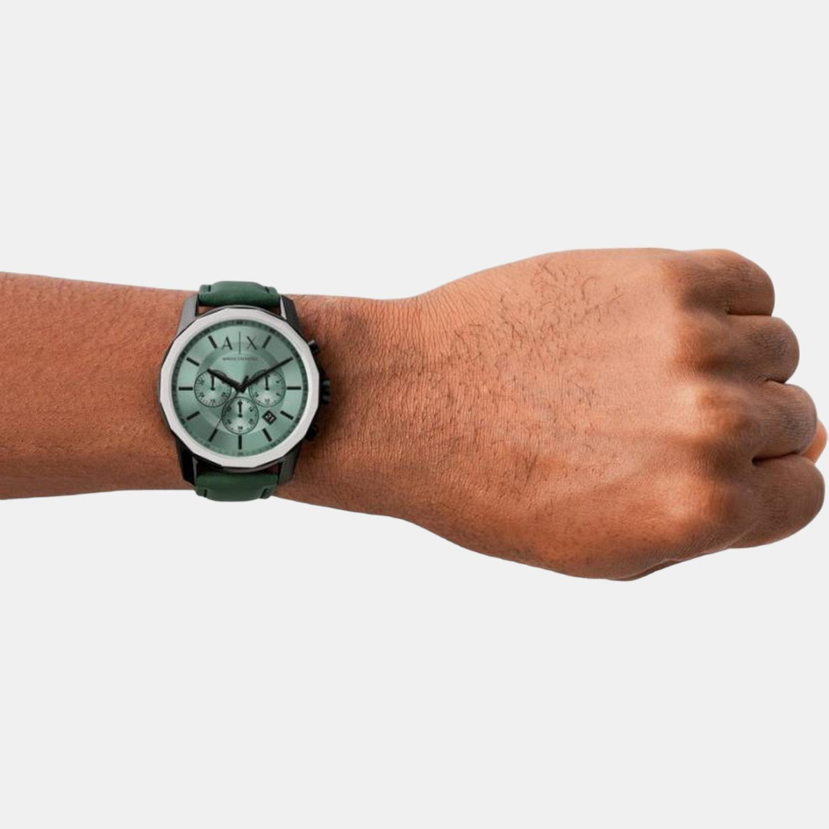 Armani Exchange Stainless Steel Round watch