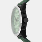 Armani Exchange Men Round Green watch