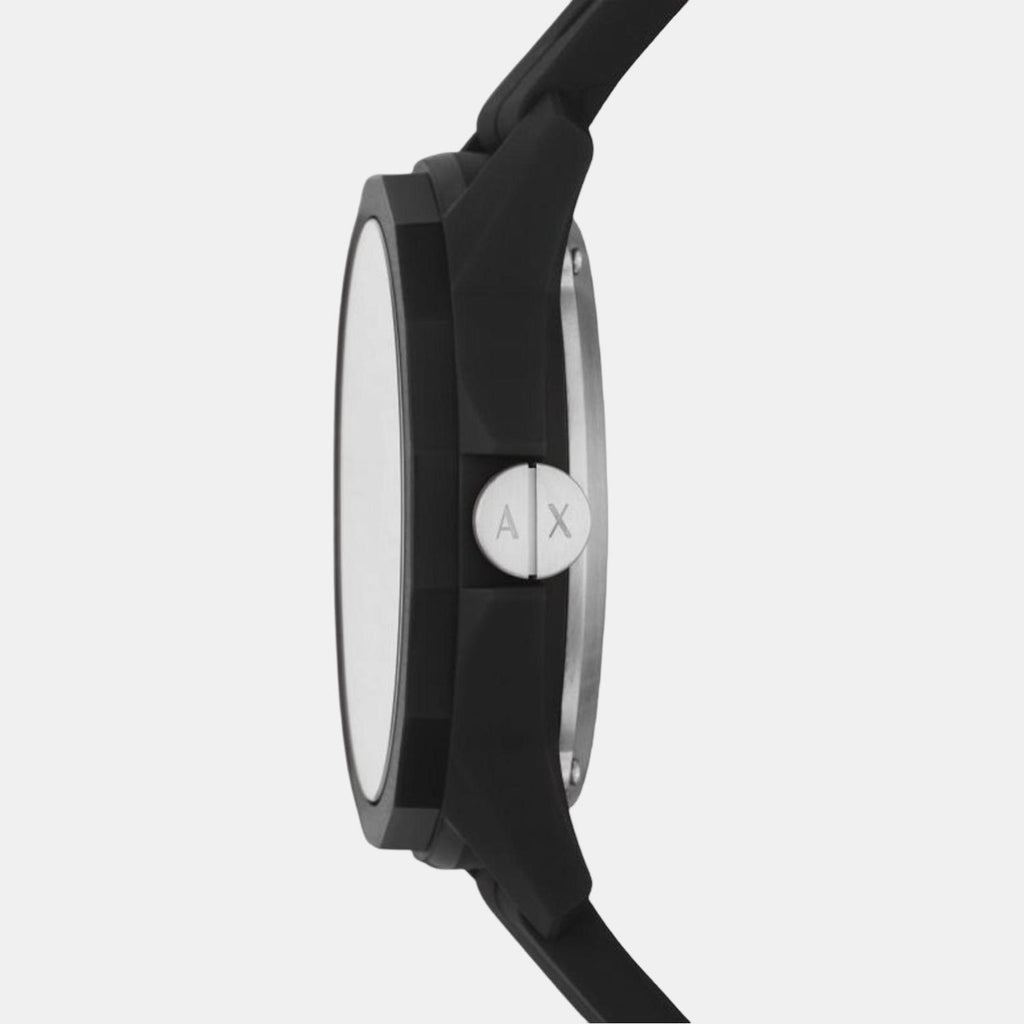 Armani Exchange Men Round Silver watch