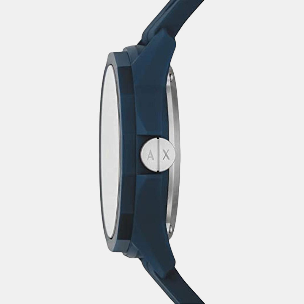 Armani Exchange Men Round Silver watch