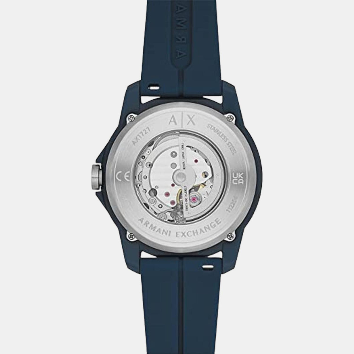 Armani Exchange Silicone Round watch