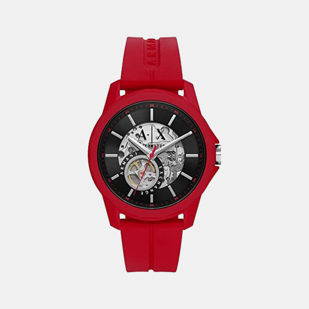 Armani Exchange Round Black Analog watch