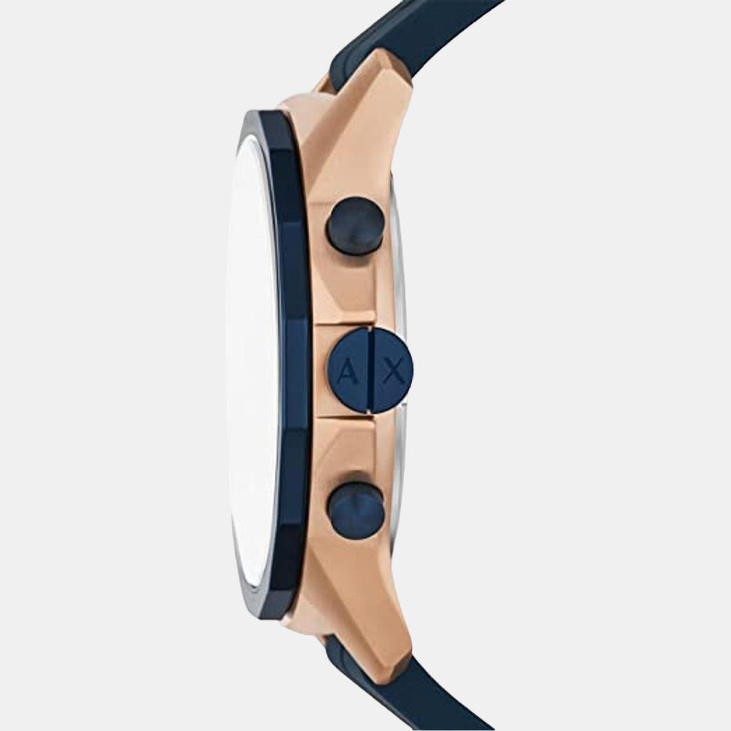 Armani Exchange Men Round Rose Gold watch