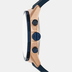 Armani Exchange Men Round Rose Gold watch