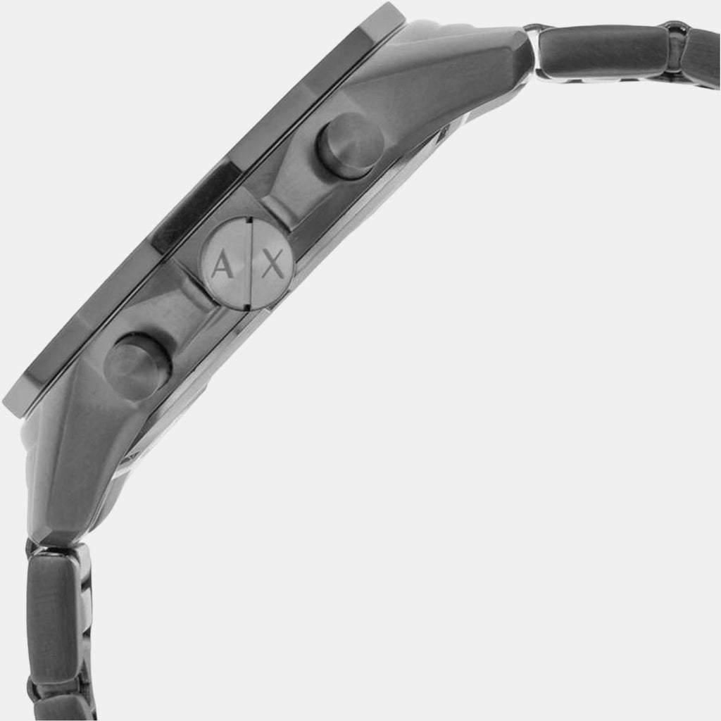 Armani Exchange Men Round Blue watch