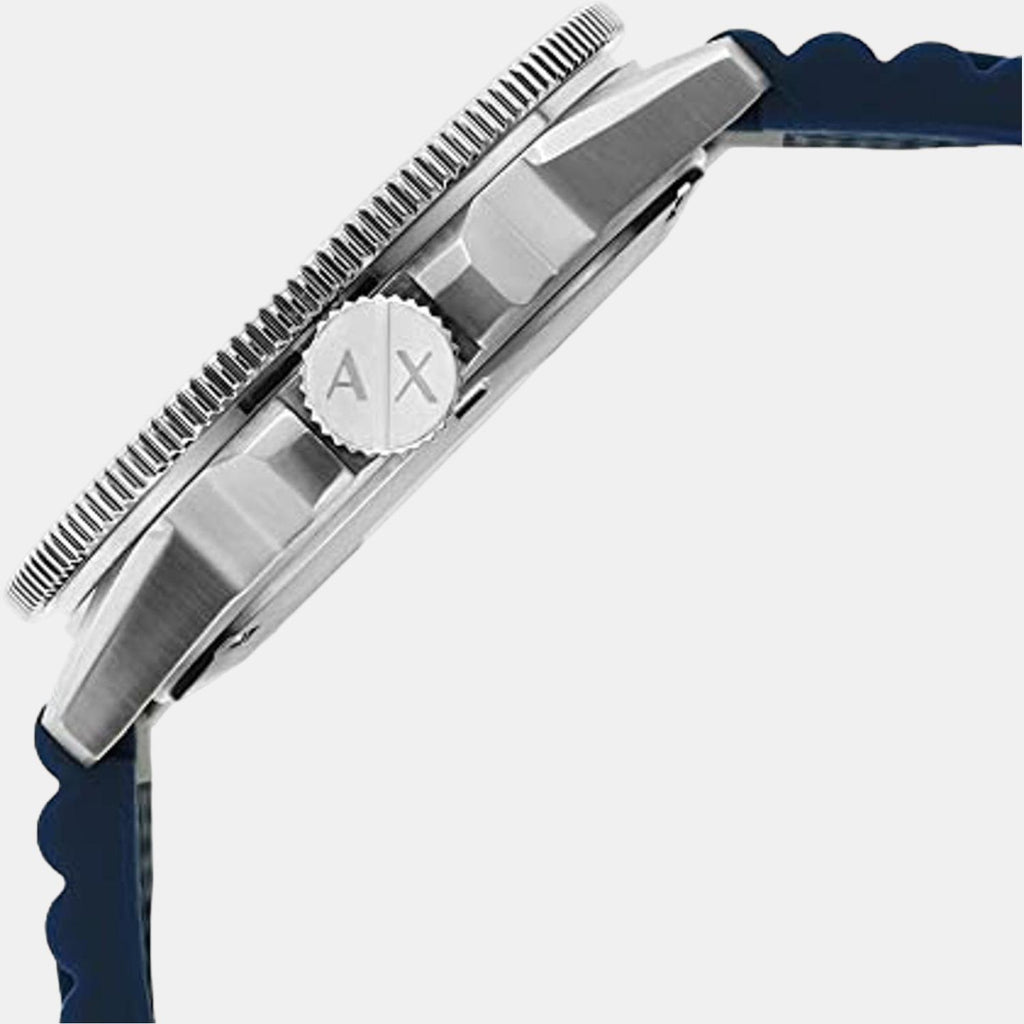 Armani Exchange Silicone Blue watch