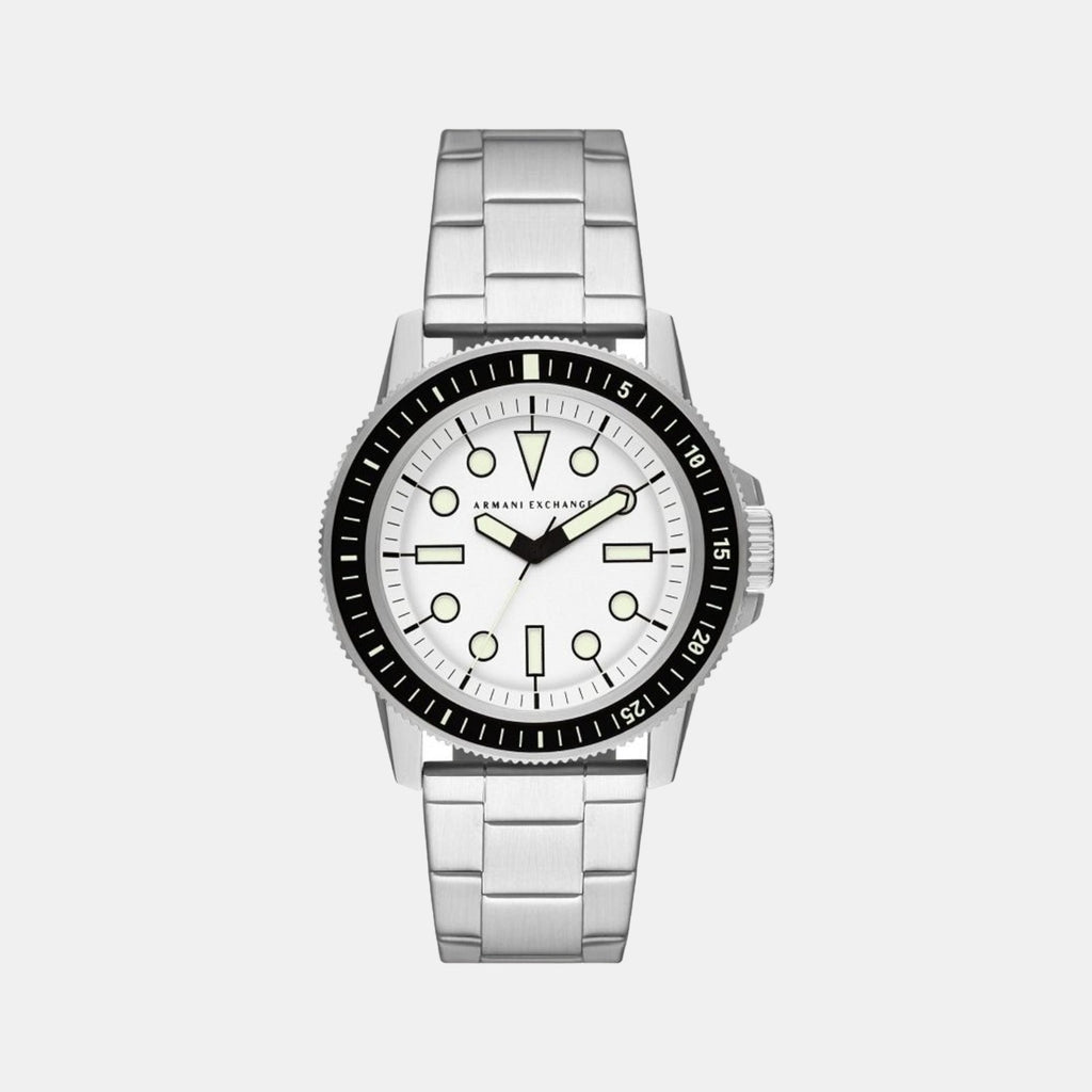 Armani Exchange Round White Analog watch