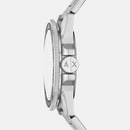 Armani Exchange Men Round White watch