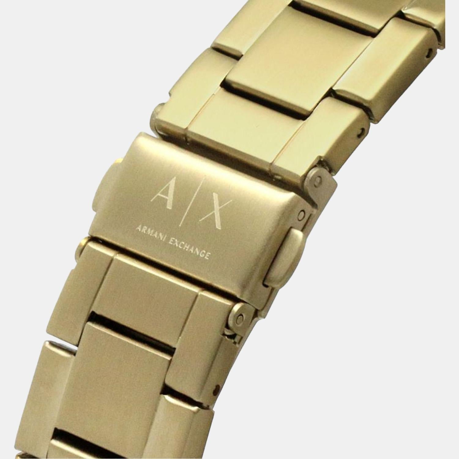 Armani Exchange Round Quartz Analog Men watch