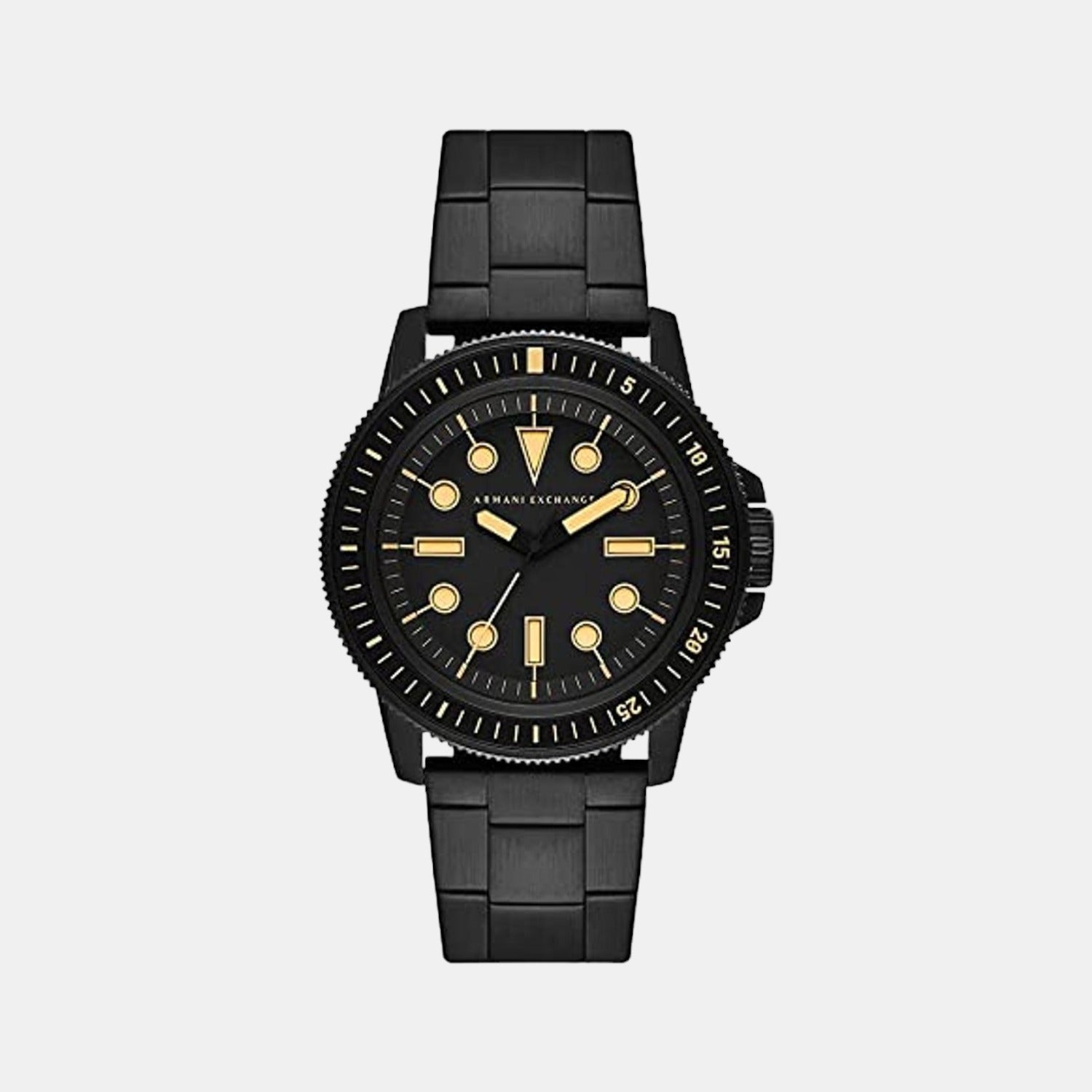 Armani Exchange Round Black Analog watch