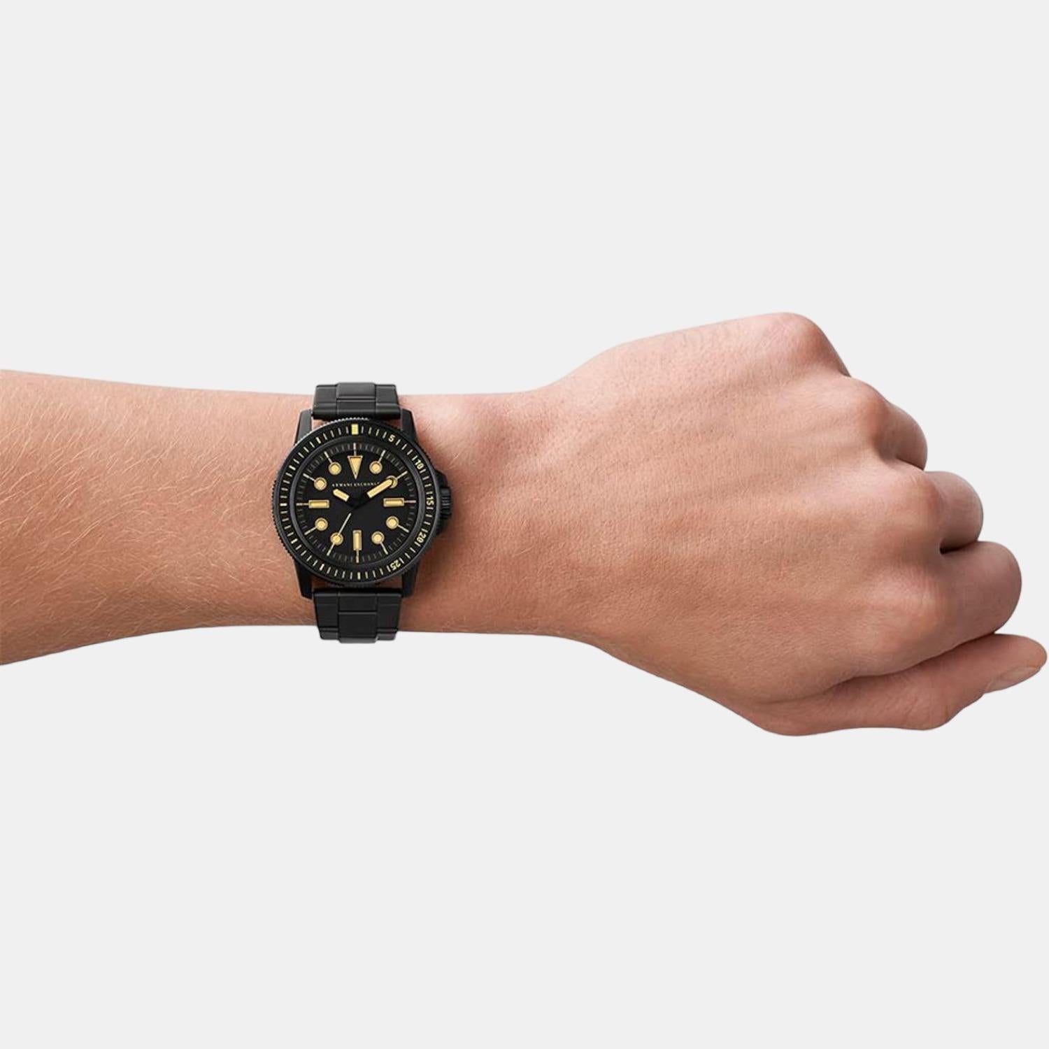 Armani Exchange 44 mm Round Quartz watch