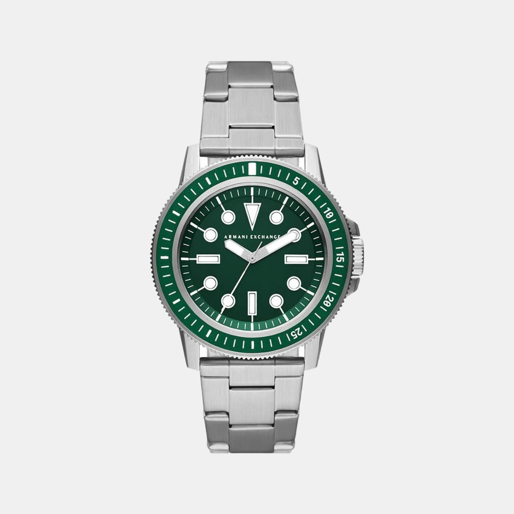Armani Exchange Round Green Analog watch