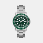 Armani Exchange Round Green Analog watch